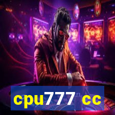 cpu777 cc